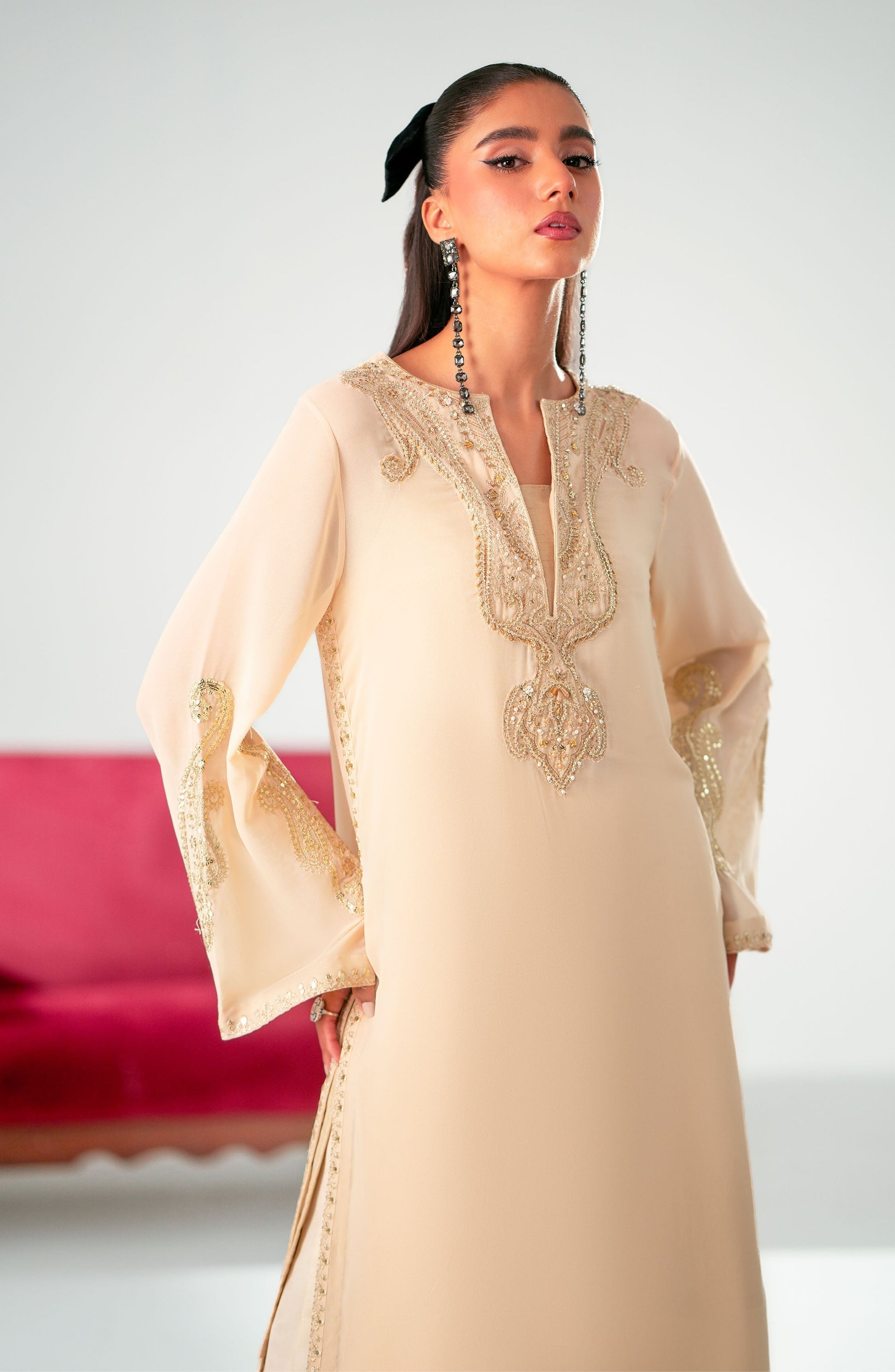 Maryum N Maria | Pret A Luxe | CAMILLE - by - Libasekhas UK - Registered Vendor of : Maryum N Maria - 100% Original Designer Dresss
