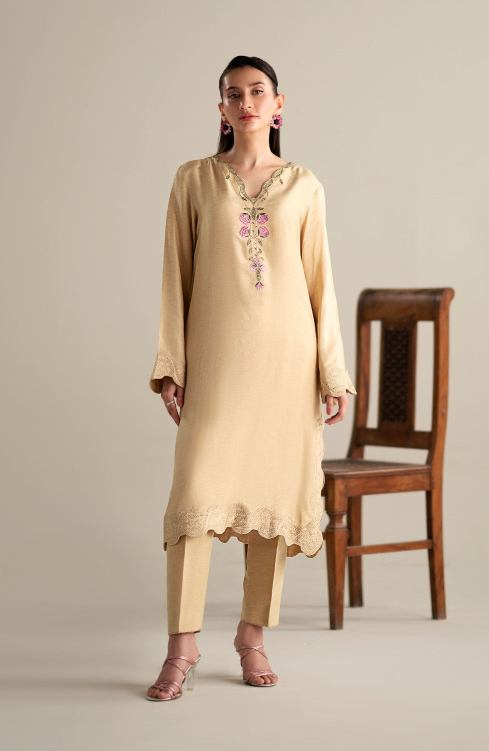 Maryum N Maria | Lagom Ready to Wear | DAISY - MS-24195 - by - Libasekhas UK - Registered Vendor of : Maryam N Maria - 100% Original Designer Dresss