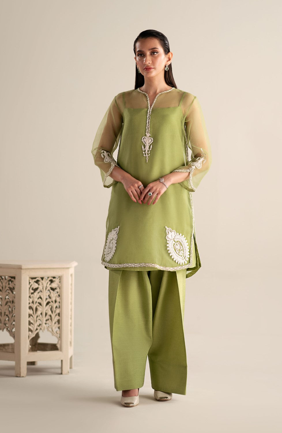 Maryum N Maria | Lagom Ready to Wear | JASMINE - MS-24208 - by - Libasekhas UK - Registered Vendor of : Maryum N Maria - 100% Original Designer Dresss