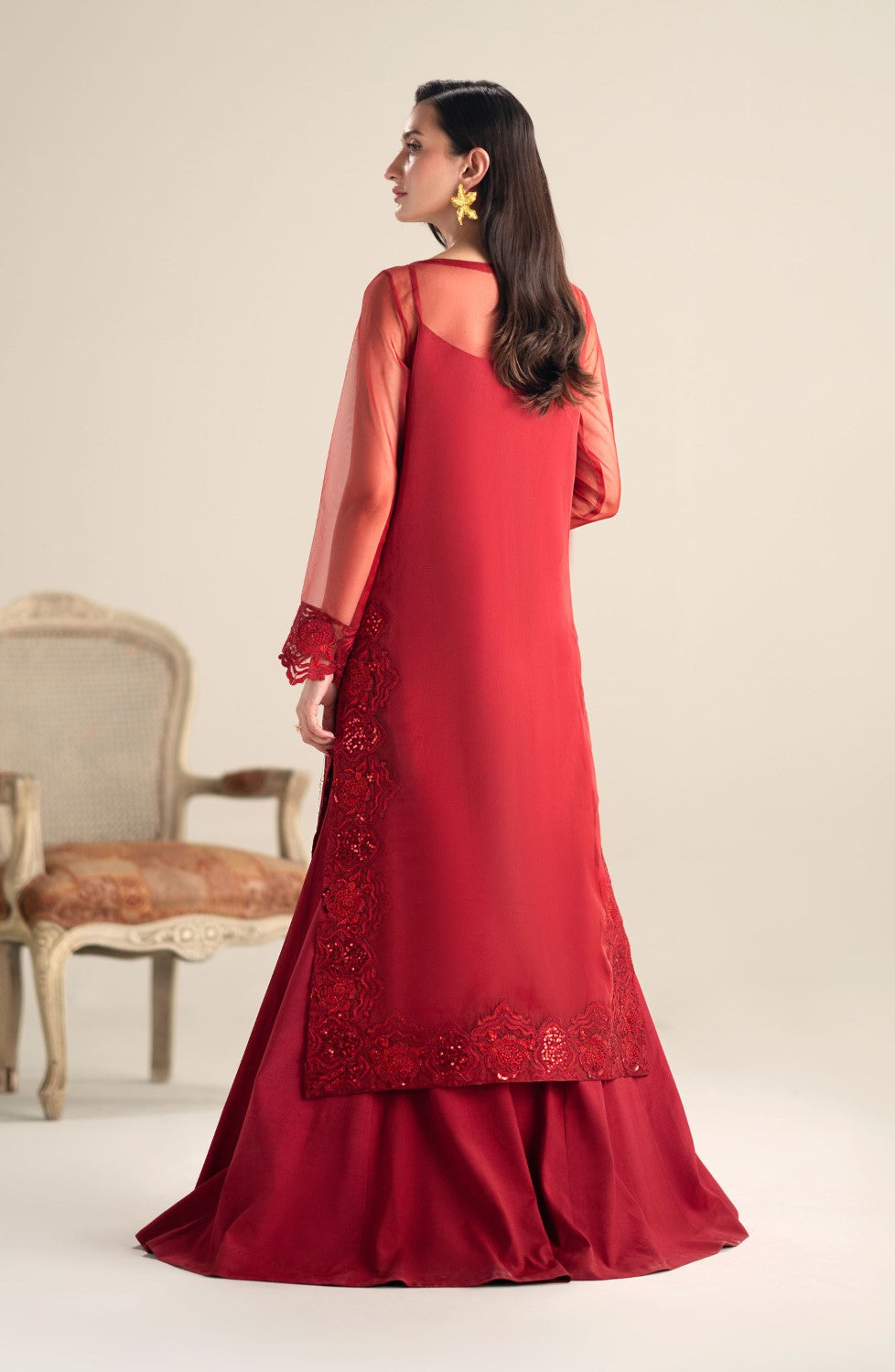 Maryum N Maria | Lagom Ready to Wear | DAHLIA - MS-24211 - by - Libasekhas UK - Registered Vendor of : Maryum N Maria - 100% Original Designer Dresss