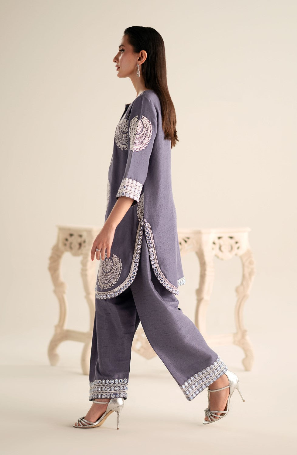 Maryum N Maria | Lagom Ready to Wear | ORCHID - MS-24218 - by - Libasekhas UK - Registered Vendor of : Maryum N Maria - 100% Original Designer Dresss