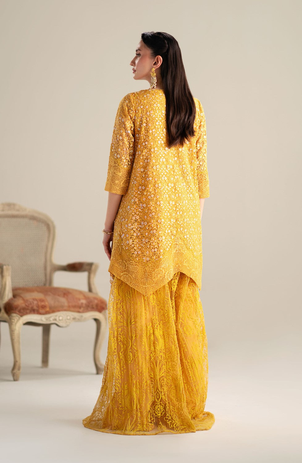 Maryum N Maria | Lagom Ready to Wear | PETUNIA - MS-24220 - by - Libasekhas UK - Registered Vendor of : Maryum N Maria - 100% Original Designer Dresss