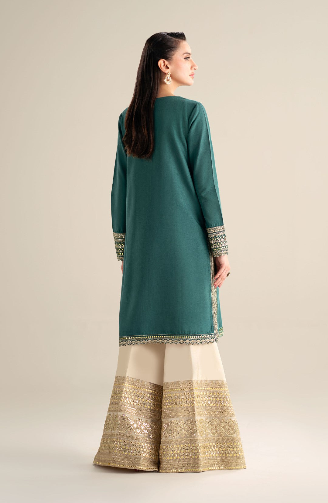 Maryum N Maria | Lagom Ready to Wear | IRIS - MS-24207 - by - Libasekhas UK - Registered Vendor of : Maryum N Maria - 100% Original Designer Dresss