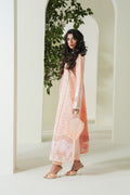 Maryum N Maria | Soiree Lawn | Peachy Delight - by - Libasekhas UK - Registered Vendor of : Maryam N Maria - 100% Original Designer Dresss
