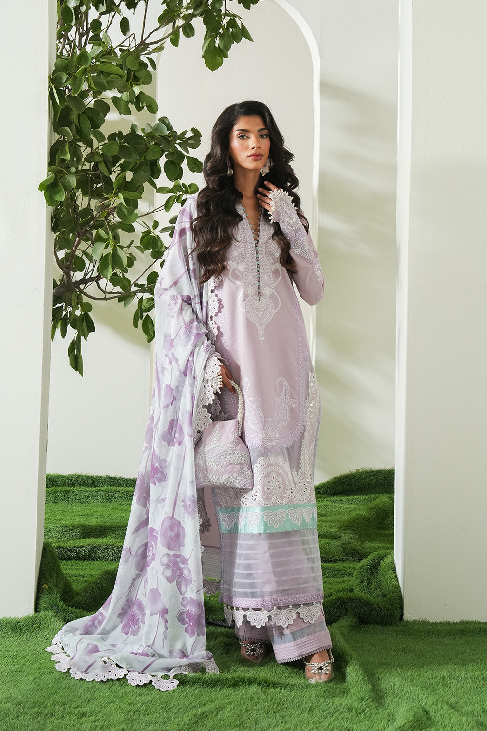 Maryum N Maria | Soiree Lawn |  Fragnant - by - Libasekhas UK - Registered Vendor of : Maryam N Maria - 100% Original Designer Dresss