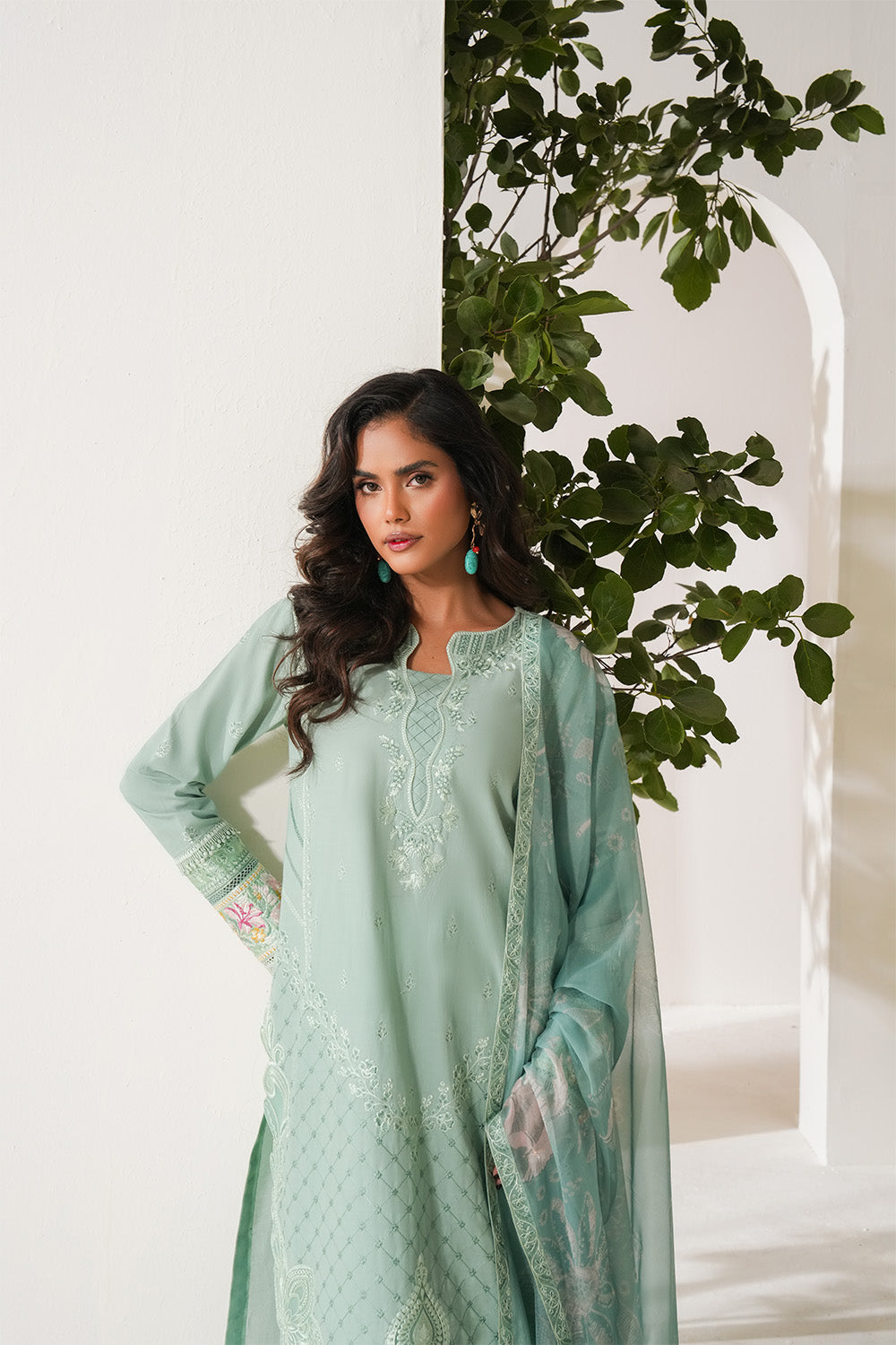 Maryum N Maria | Soiree Lawn | Spring Dew - by - Libasekhas UK - Registered Vendor of : Maryam N Maria - 100% Original Designer Dresss