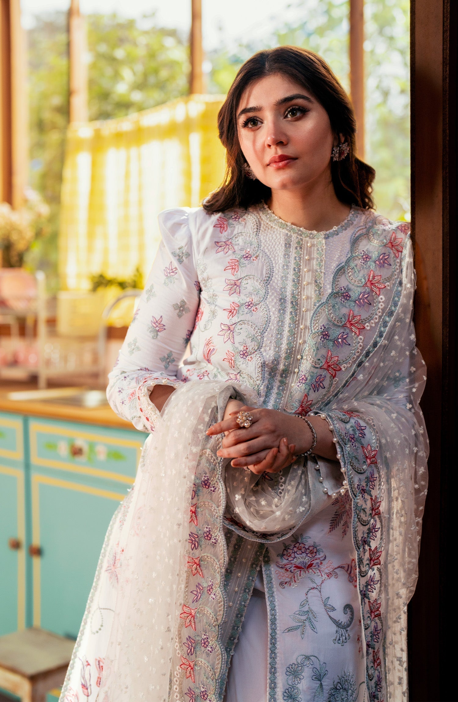 Maryum N Maria | Luxury Lawn 24 | Fatin - by - Libasekhas UK - Registered Vendor of : Maryum N Maria - 100% Original Designer Dresss