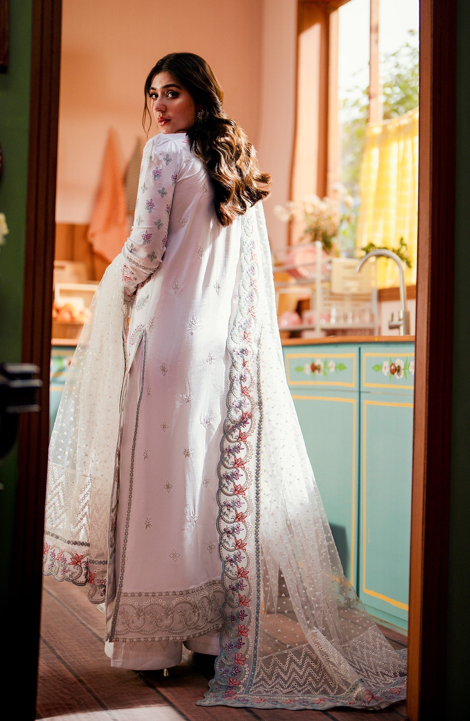 Maryum N Maria | Luxury Lawn 24 | Fatin - by - Libasekhas UK - Registered Vendor of : Maryum N Maria - 100% Original Designer Dresss