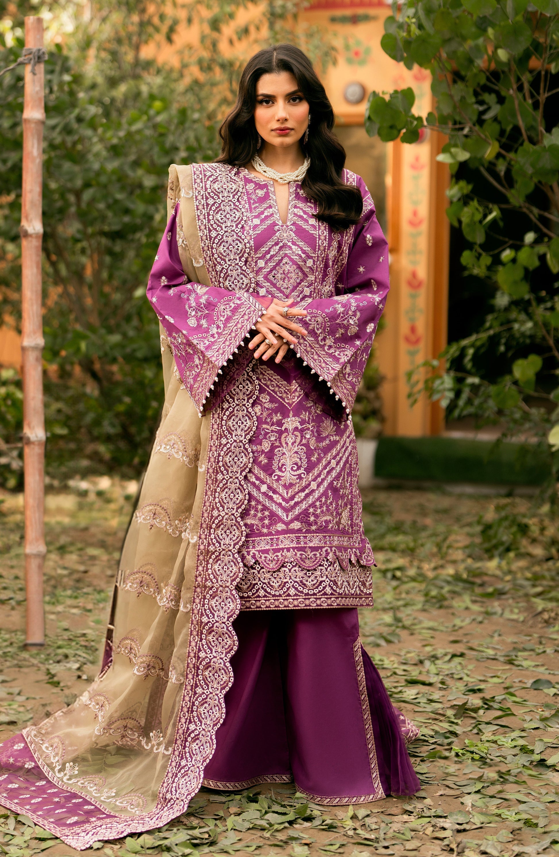 Maryum N Maria | Luxury Lawn 24 | Nane - by - Libasekhas UK - Registered Vendor of : Maryum N Maria - 100% Original Designer Dresss
