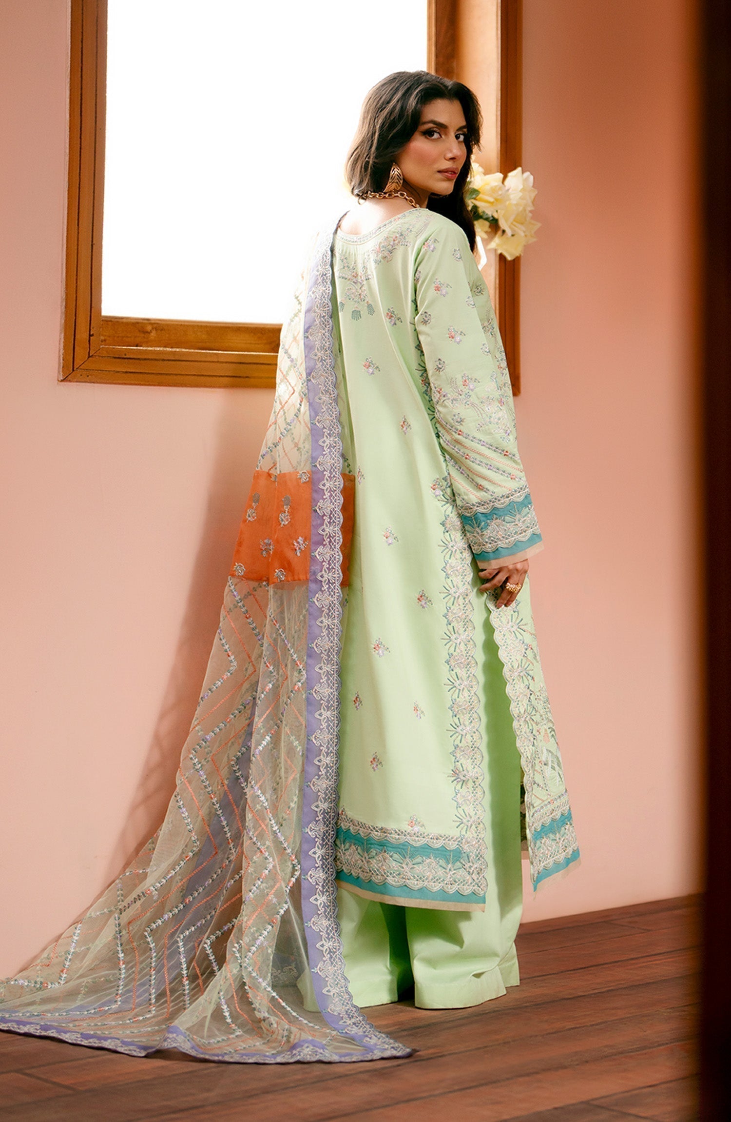 Maryum N Maria | Luxury Lawn 24 | Zara - by - Libasekhas UK - Registered Vendor of : Maryum N Maria - 100% Original Designer Dresss