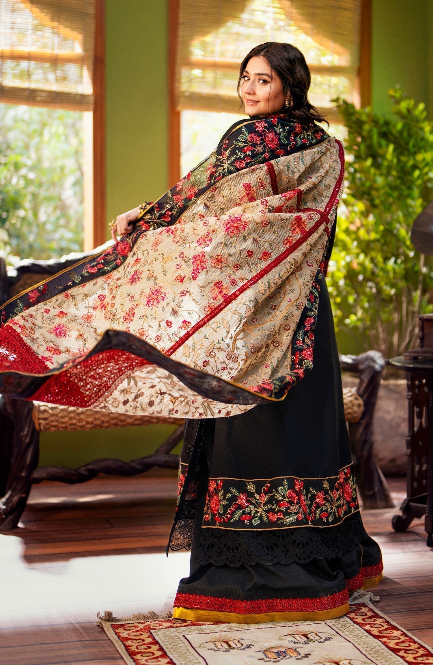 Maryum N Maria | Luxury Lawn 24 | Zayna - by - Libasekhas UK - Registered Vendor of : Maryum N Maria - 100% Original Designer Dresss