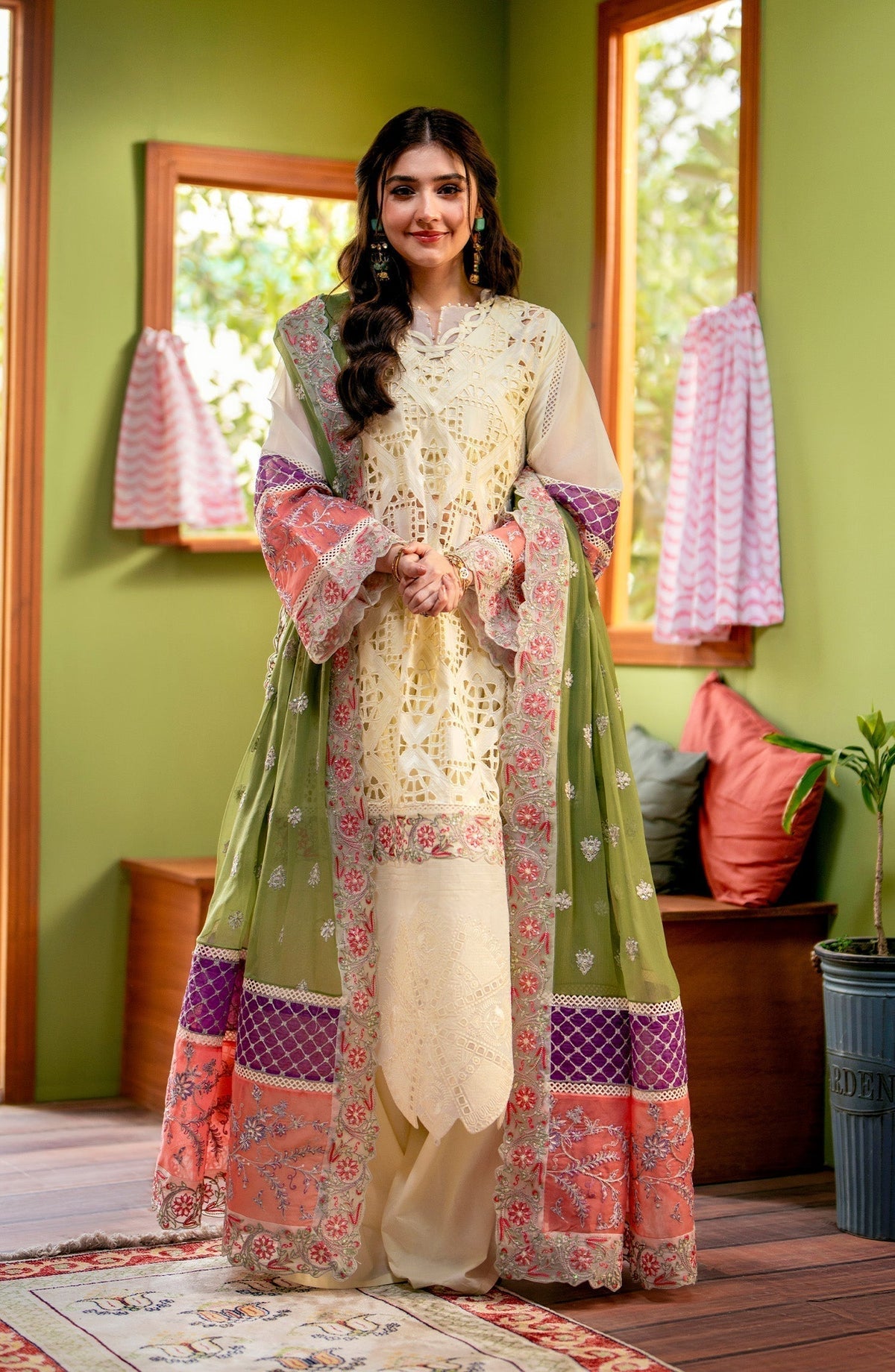 Ms Libas Maryum N Maria | Luxury Lawn 24 | Dina - Libasekhas