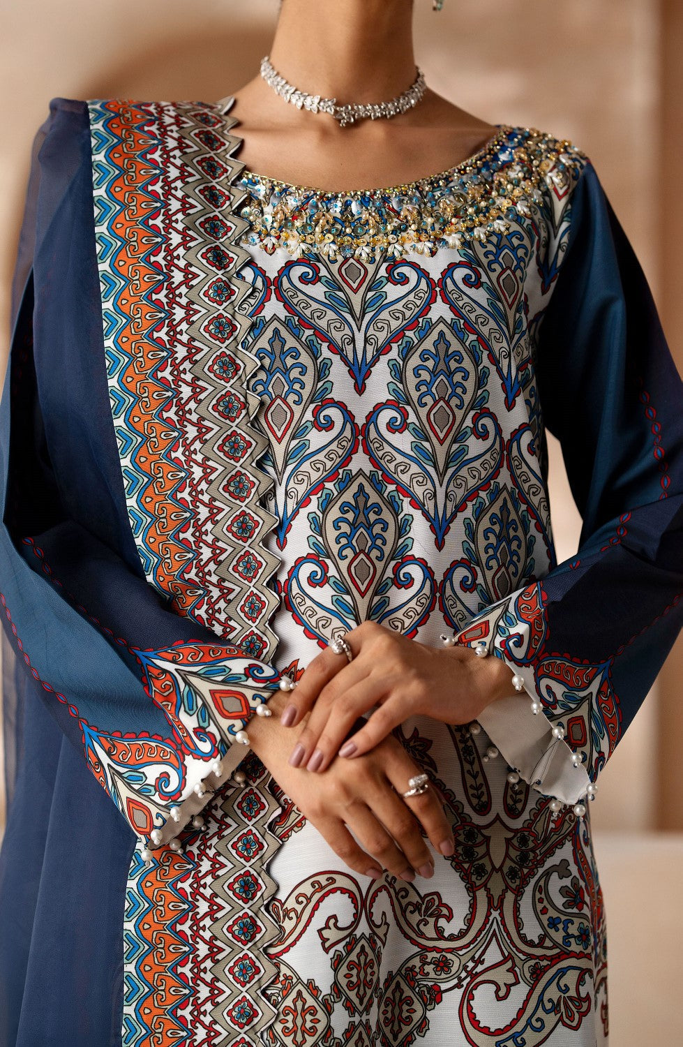 Maryum N Maria | Zeil Winter | CHARVI - MS40098 - by - Libasekhas UK - Registered Vendor of : Maryam N Maria - 100% Original Designer Dresss