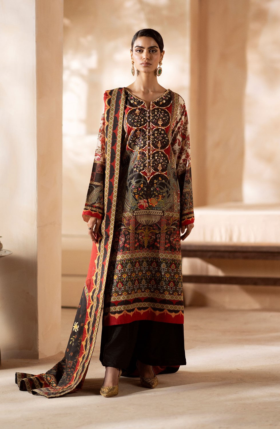 Maryum N Maria | Zeil Winter | SAMAIRA - MS40104 - by - Libasekhas UK - Registered Vendor of : Maryam N Maria - 100% Original Designer Dresss