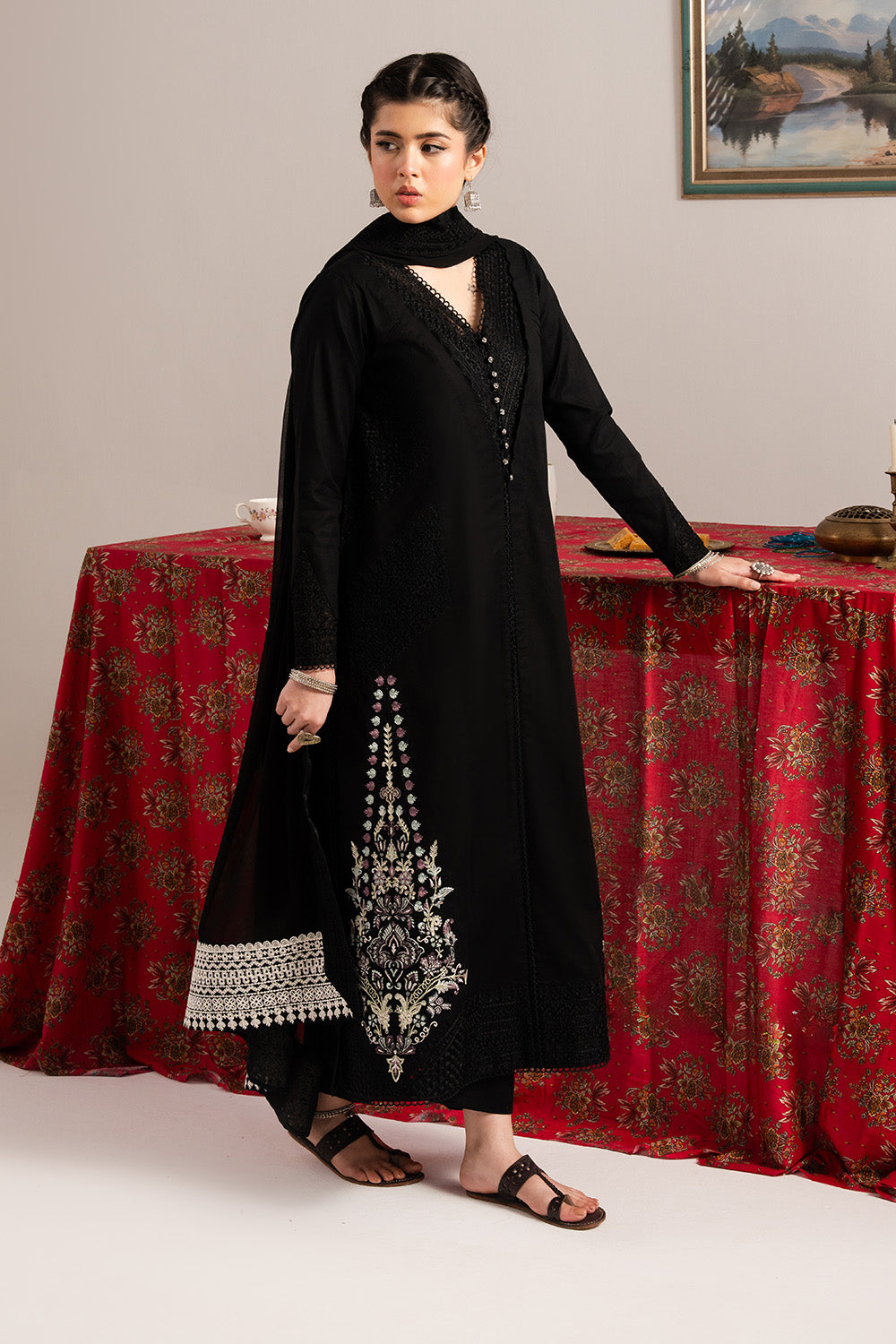 Maryum N Maria | Dali Luxe | ZARA - MS50298 - by - Libasekhas UK - Registered Vendor of : Maryum N Maria - 100% Original Designer Dresss