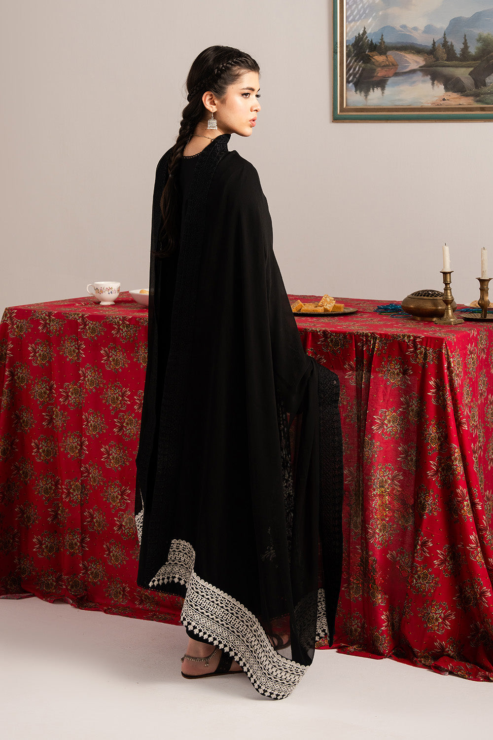 Maryum N Maria | Dali Luxe | ZARA - MS50298 - by - Libasekhas UK - Registered Vendor of : Maryum N Maria - 100% Original Designer Dresss
