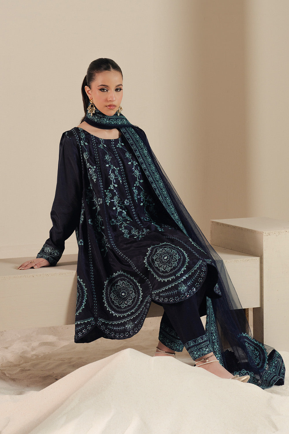 Maryum N Maria | Lyla Pret |VIE - MS50371 - by Libasekhas UK - Registered Vendor of : Maryum N Maria - 100% Original Designer Dress