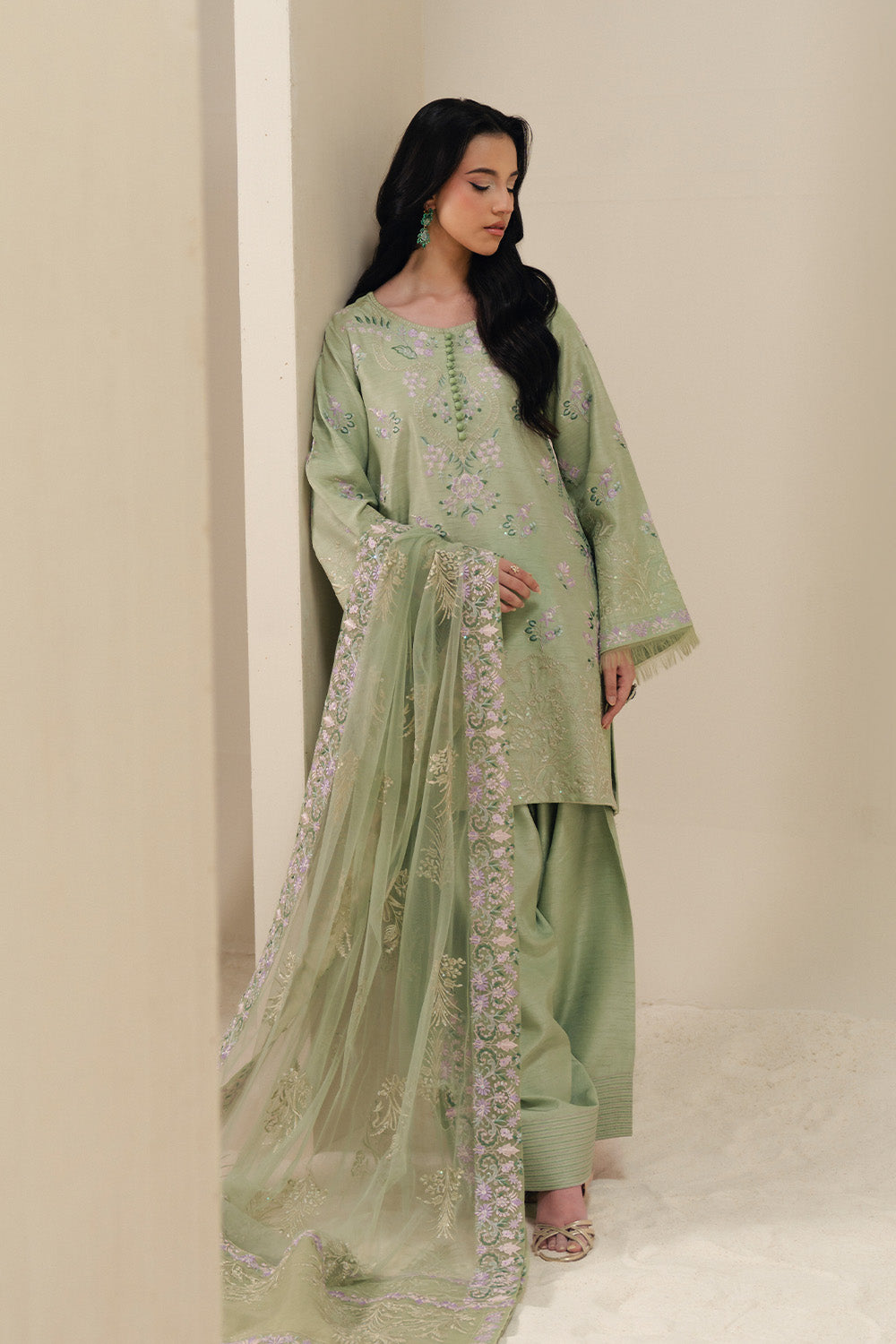 Maryum N Maria | Lyla Pret | IZEEL - MS50372 - by Libasekhas UK - Registered Vendor of : Maryum N Maria - 100% Original Designer Dress