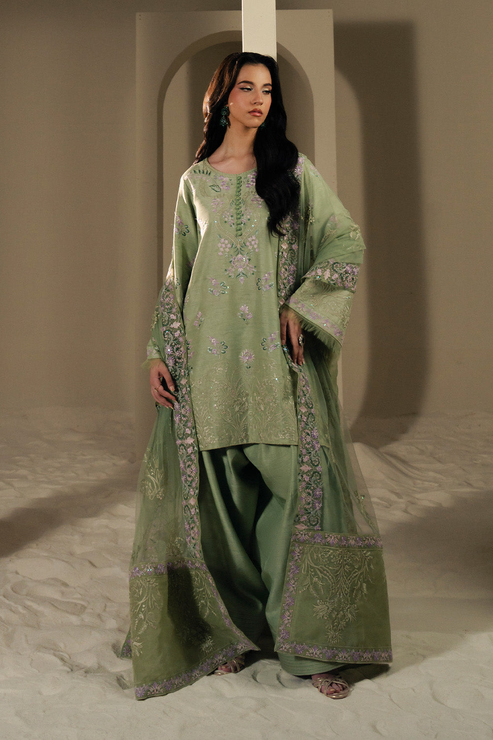 Maryum N Maria | Lyla Pret | IZEEL - MS50372 - by Libasekhas UK - Registered Vendor of : Maryum N Maria - 100% Original Designer Dress