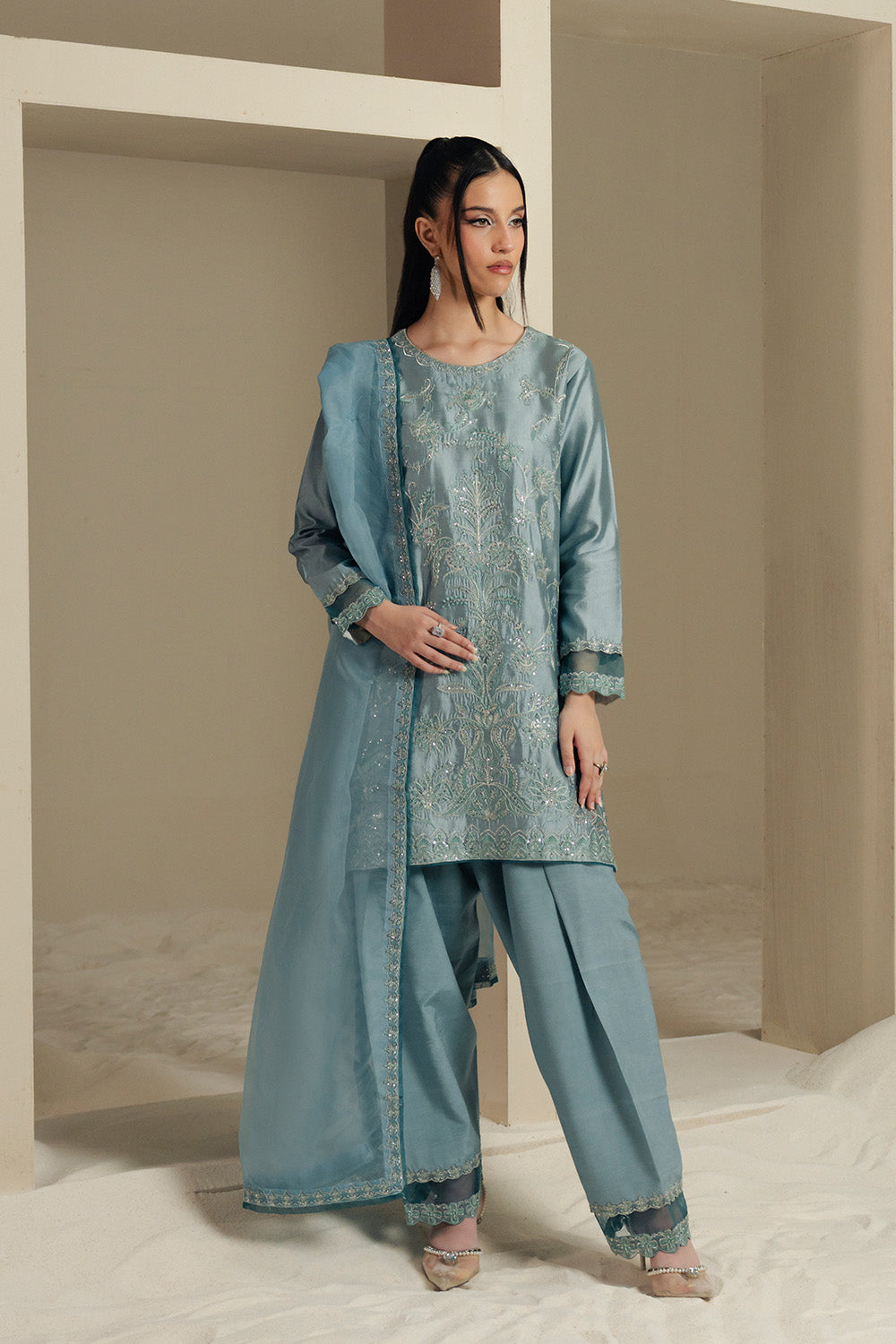 Maryum N Maria | Lyla Pret | MYSAA - MS50373 - by Libasekhas UK - Registered Vendor of : Maryum N Maria - 100% Original Designer Dress