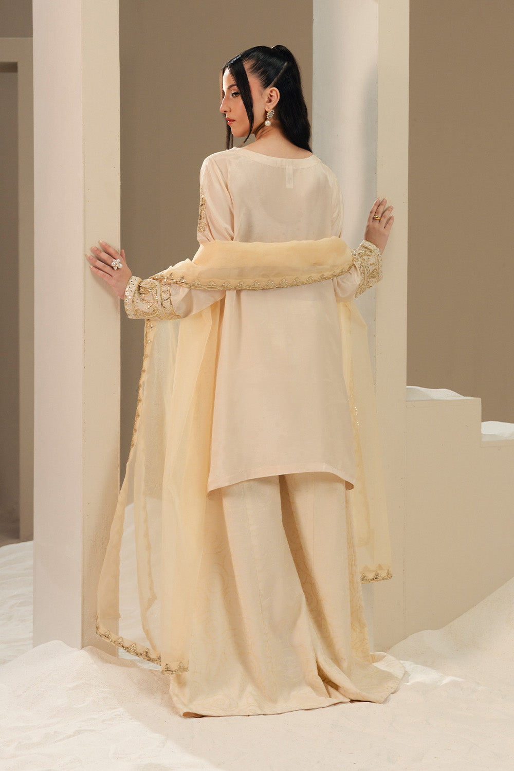 Maryum N Maria | Lyla Pret | LAGOM - MS50377 - by Libasekhas UK - Registered Vendor of : Maryum N Maria - 100% Original Designer Dress