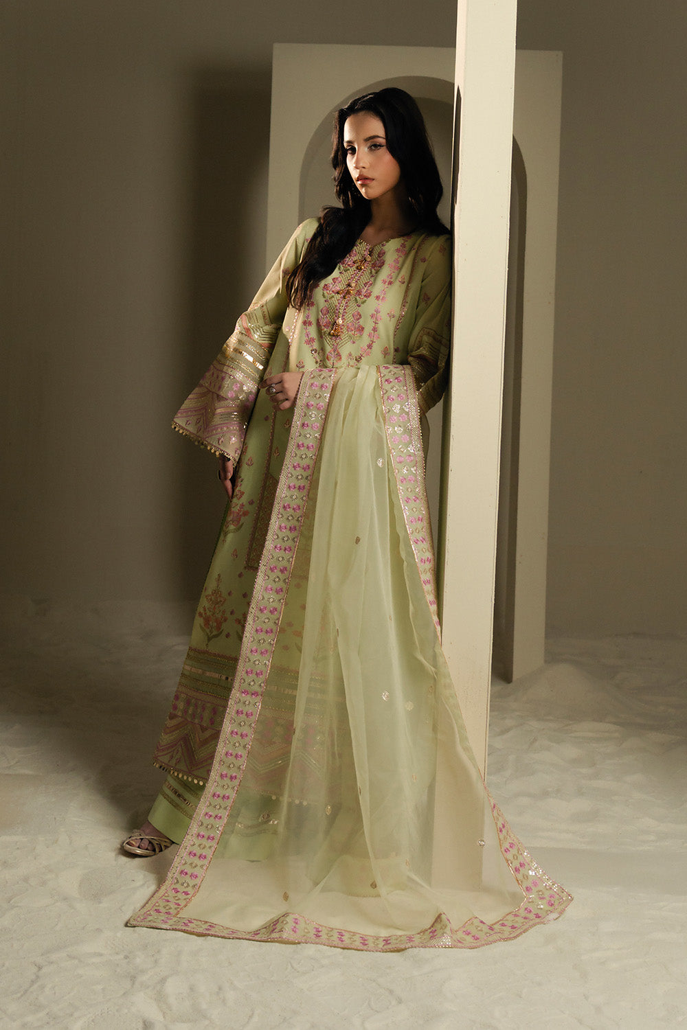 Maryum N Maria | Lyla Pret | CHERIE - MS50380 - by Libasekhas UK - Registered Vendor of : Maryum N Maria - 100% Original Designer Dress