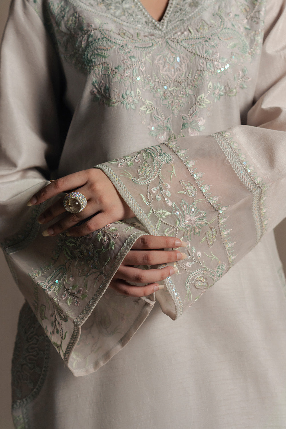 Maryum N Maria | Lyla Pret | VICI - MS50384 - by Libasekhas UK - Registered Vendor of : Maryum N Maria - 100% Original Designer Dress