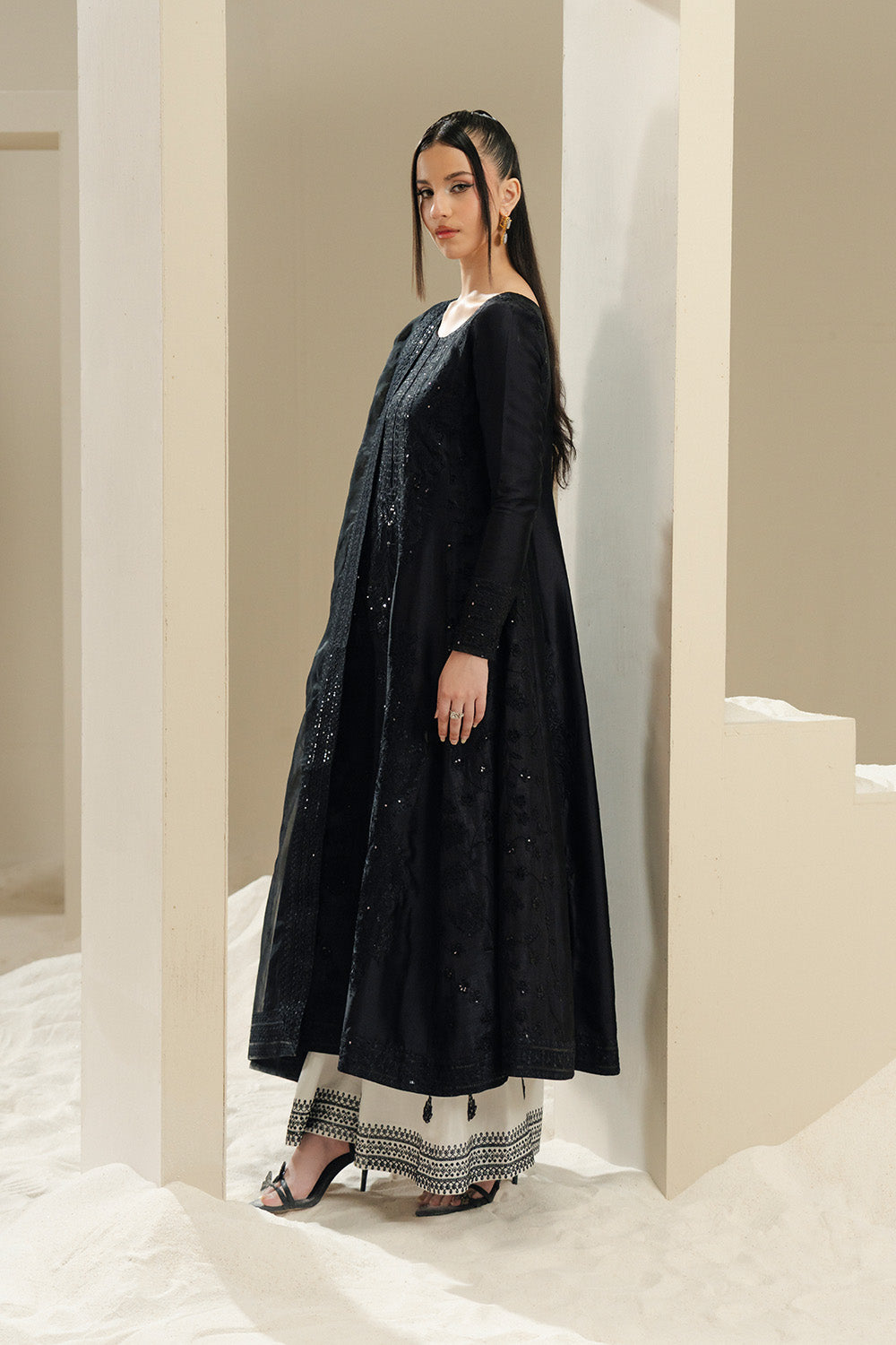 Maryum N Maria | Lyla Pret | FLEUR - MS50385 - by Libasekhas UK - Registered Vendor of : Maryum N Maria - 100% Original Designer Dress