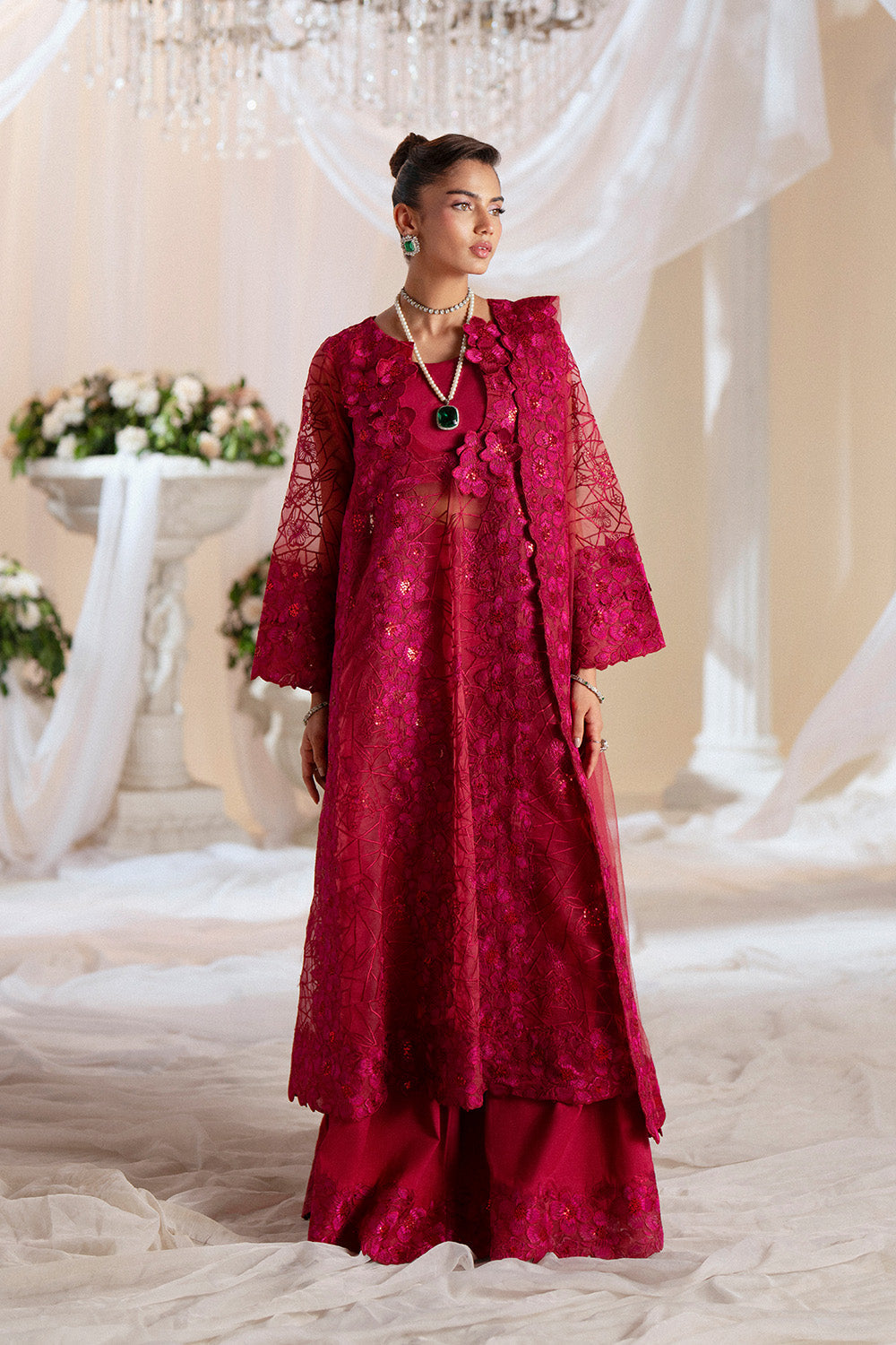 Maryum N Maria | Musawir Formals | NECHAMA - MS50395 - by Libasekhas UK - Registered Vendor of : Maryum N Maria - 100% Original Designer Dress