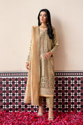 Mushq | Sunehri Lama Silk | Soraya - by Libasekhas UK - Registered Vendor of : Mushq - 100% Original Designer Dress