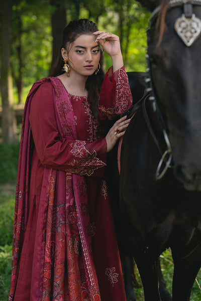 Maryum N Maria | Cosy Crew Winter Pret 25 | SOLANIA - MSS5773 - by Libasekhas UK - Registered Vendor of : Maryum N Maria - 100% Original Designer Dress