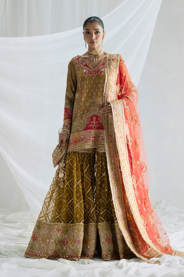 Maryum N Maria | Serene Wedding Dresses | AADHISHAKTI - MSS5848 - by Libasekhas UK - Registered Vendor of : Maryam N Maria - 100% Original Designer Dress