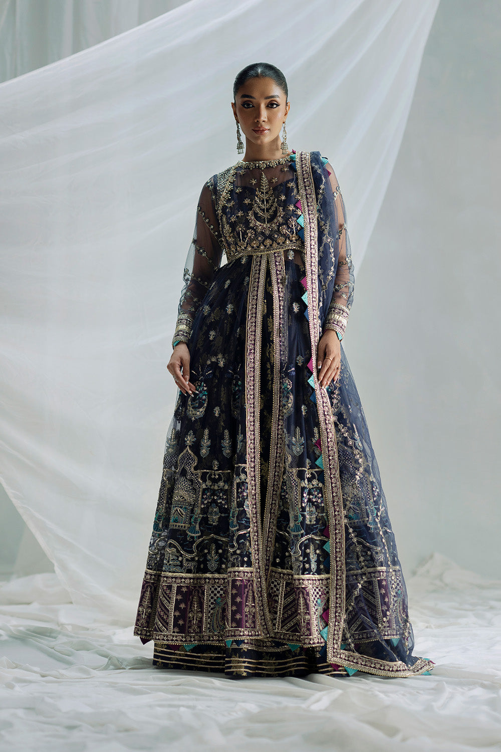 Maryum N Maria | Serene Wedding Dresses | AARUTHIRA - MSS5854 - by Libasekhas UK - Registered Vendor of : Maryum N Maria - 100% Original Designer Dress