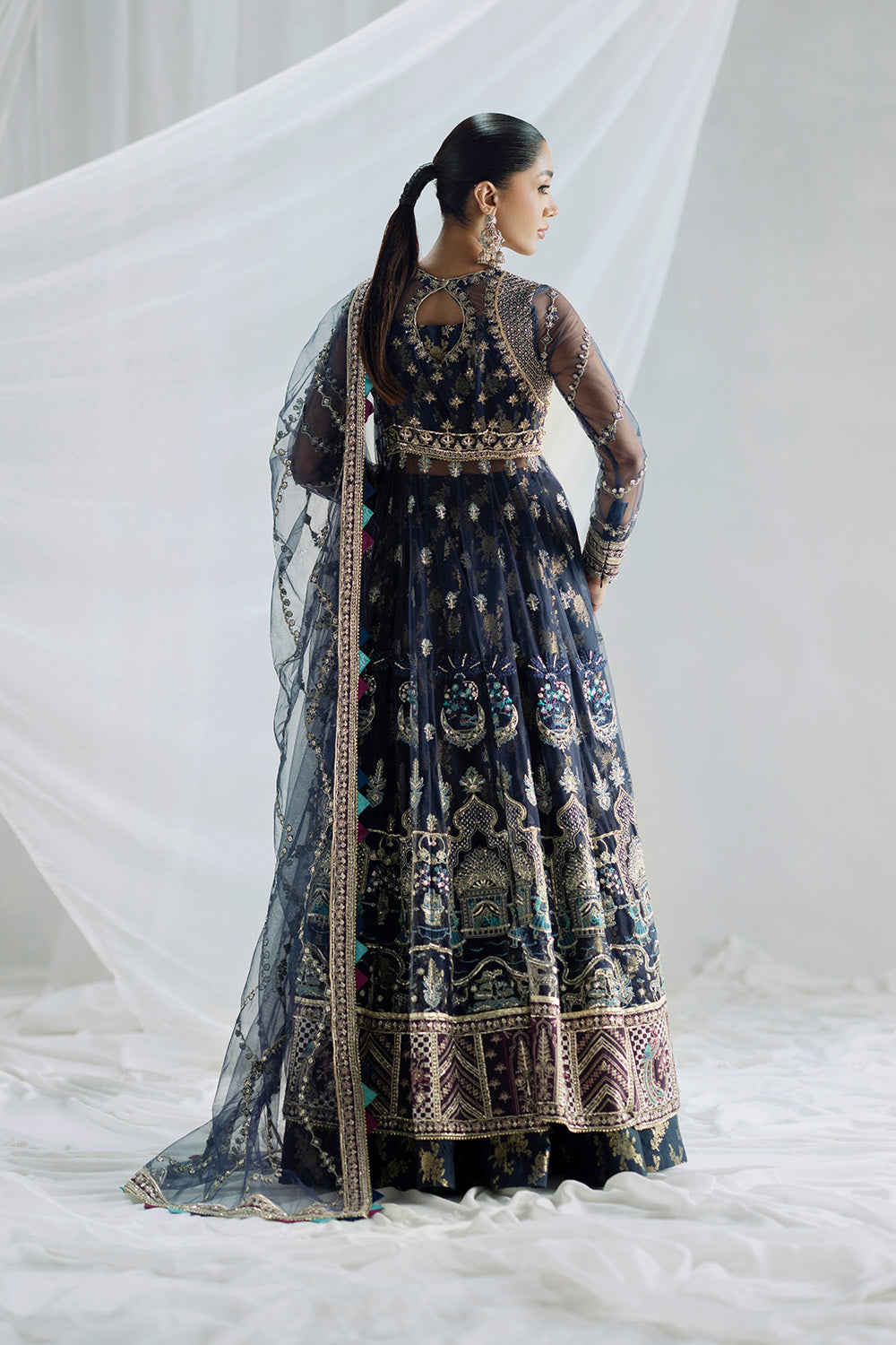 Maryum N Maria | Serene Wedding Dresses | AARUTHIRA - MSS5854 - by Libasekhas UK - Registered Vendor of : Maryum N Maria - 100% Original Designer Dress