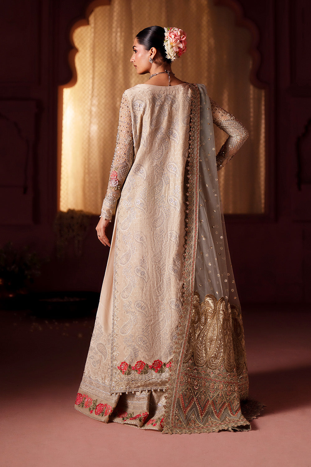 Maryum N Maria | Luxury Silk | ENGAGEMENT HUES - MSS5903 - by Libasekhas UK - Registered Vendor of : Maryum N Maria - 100% Original Designer Dress