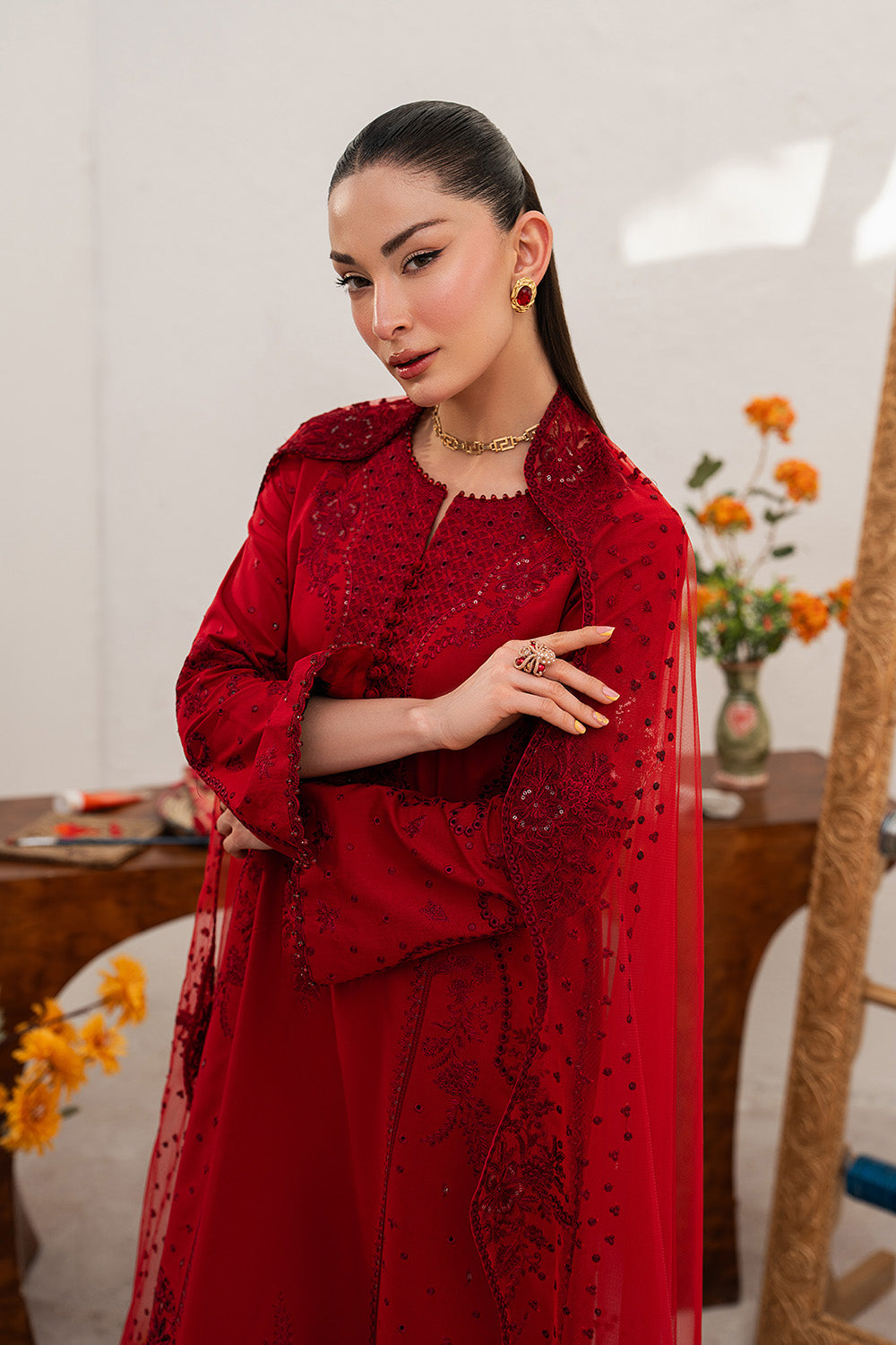 Maryum N Maria | The Eid Affair | ZAMZAM - MSS6366 - by Libasekhas UK - Registered Vendor of : Maryum N Maria - 100% Original Designer Dress