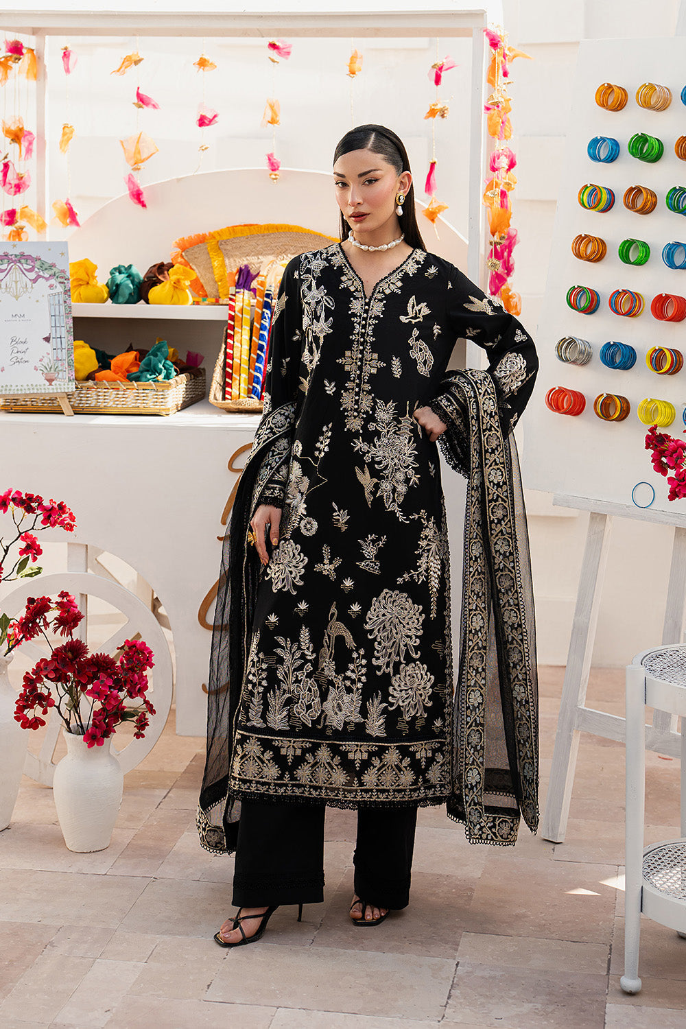 Maryum N Maria | The Eid Affair | RIMAS - MSS6367 - by Libasekhas UK - Registered Vendor of : Maryum N Maria - 100% Original Designer Dress