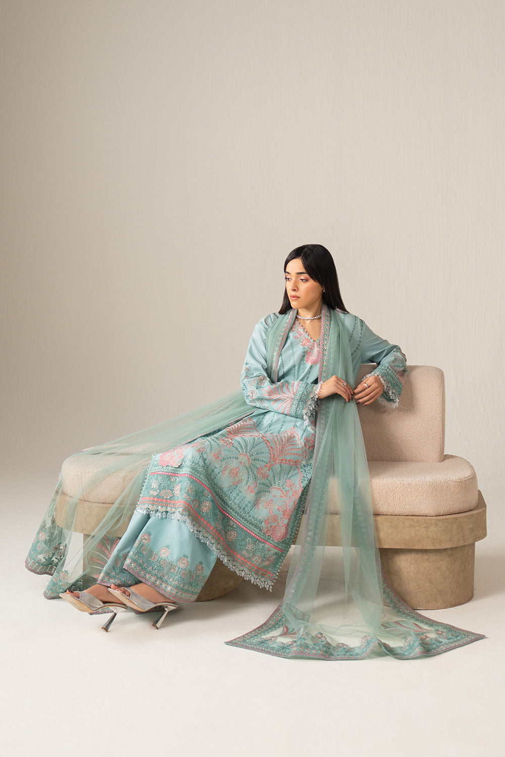 Maryum N Maria | The Eid Affair | BANIN - MSS6368 - by Libasekhas UK - Registered Vendor of : Maryum N Maria - 100% Original Designer Dress