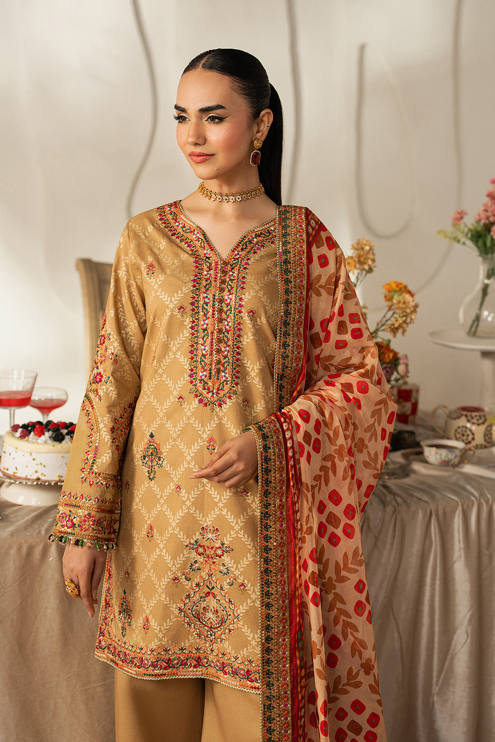 Maryum N Maria | The Eid Affair | WIJDAN - MSS6383 - by Libasekhas UK - Registered Vendor of : Maryum N Maria - 100% Original Designer Dress