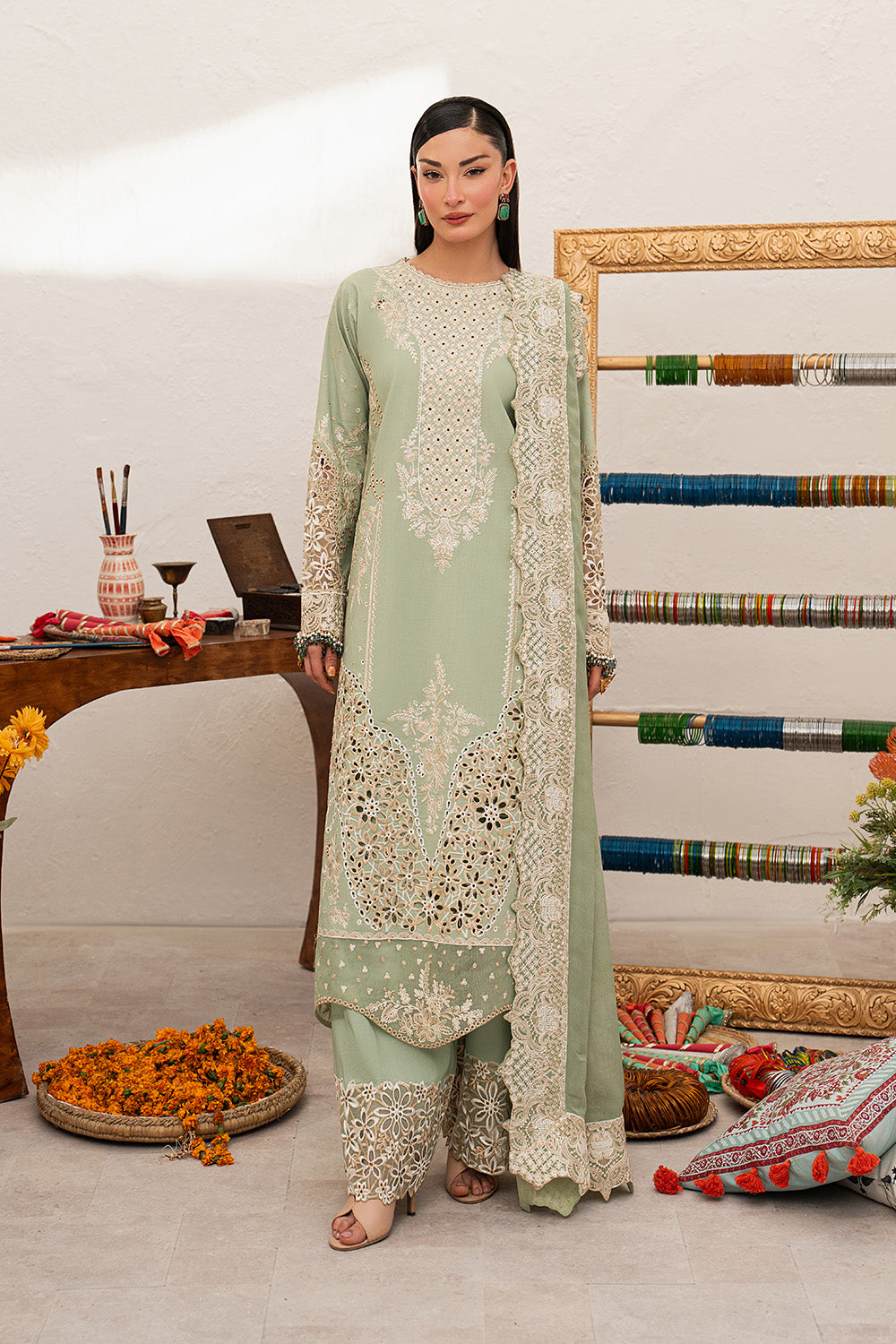 Maryum N Maria | The Eid Affair | YAQEEN - MSS6384 - by Libasekhas UK - Registered Vendor of : Maryum N Maria - 100% Original Designer Dress