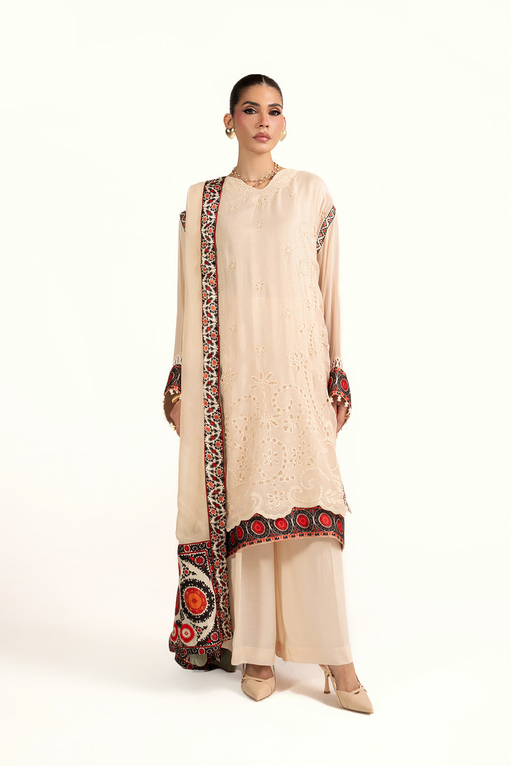 Maryum N Maria | Clestine Luxe Pret | VELORA - by Libasekhas UK - Registered Vendor of : Maryum n Maria - 100% Original Designer Dress