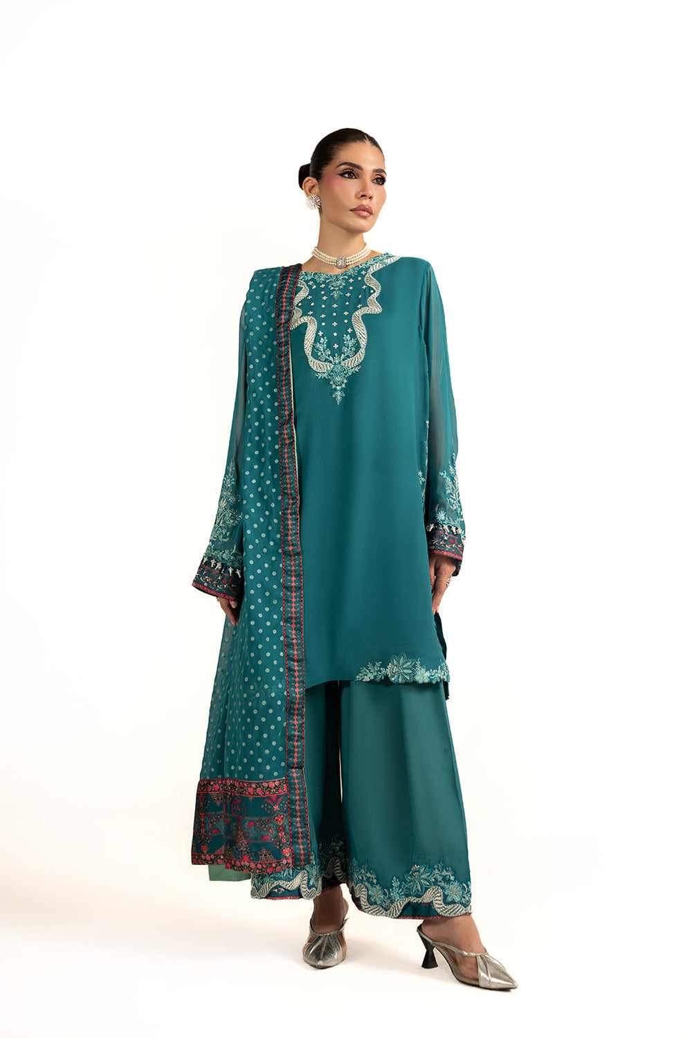 Maryum N Maria | Clestine Luxe Pret | MIRELINA - by Libasekhas UK - Registered Vendor of : Maryum n Maria - 100% Original Designer Dress
