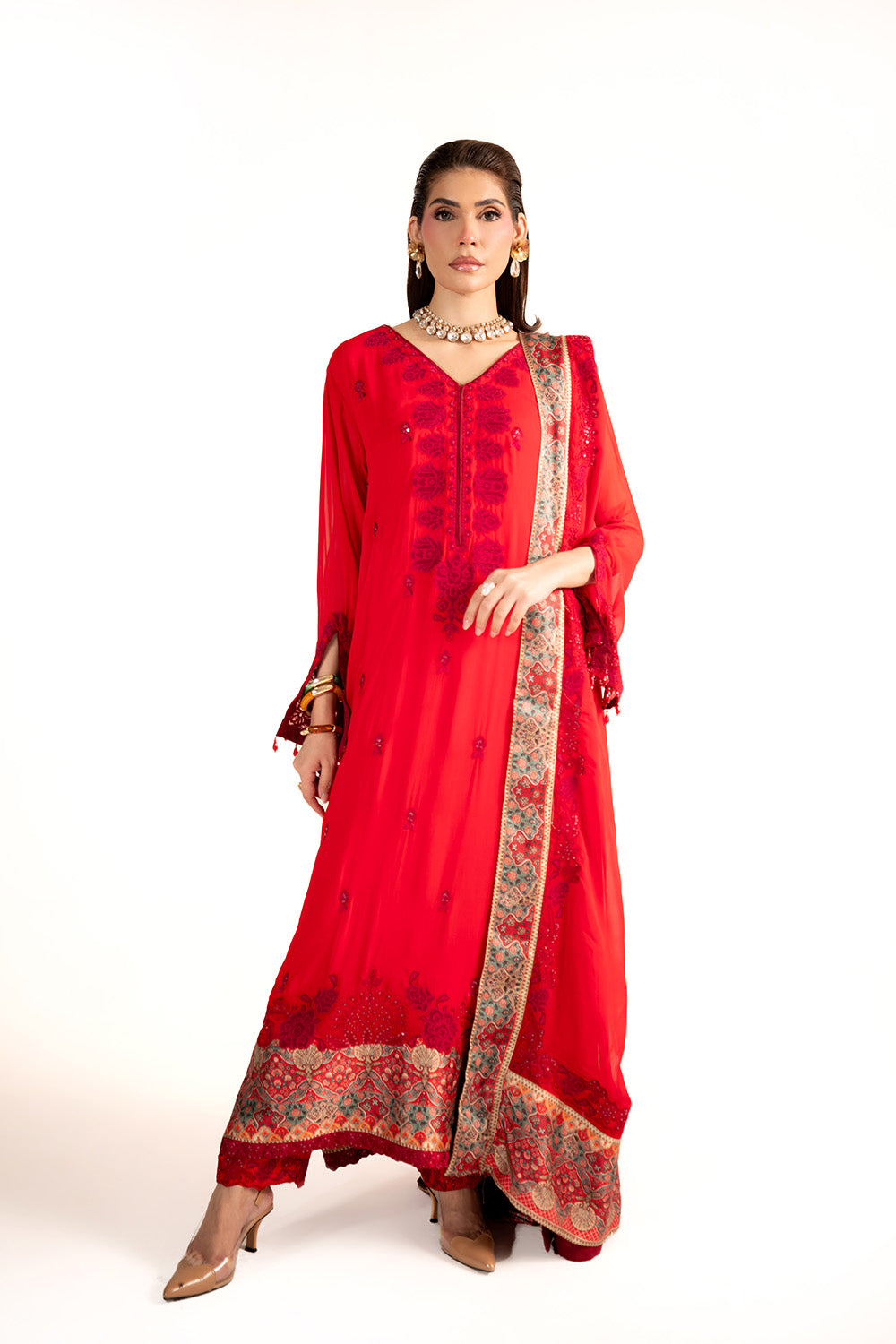 Maryum N Maria | Clestine Luxe Pret | AUREVINA - by Libasekhas UK - Registered Vendor of : Maryum n Maria - 100% Original Designer Dress
