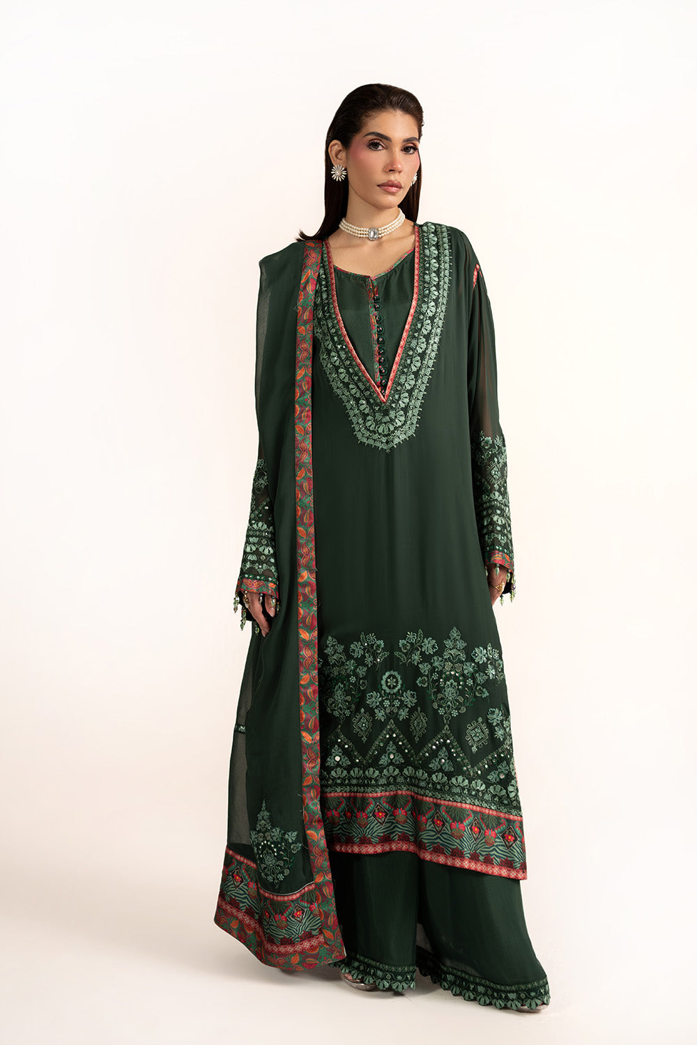Maryum N Maria | Clestine Luxe Pret | SERAVELLE - by Libasekhas UK - Registered Vendor of : Maryum n Maria - 100% Original Designer Dress