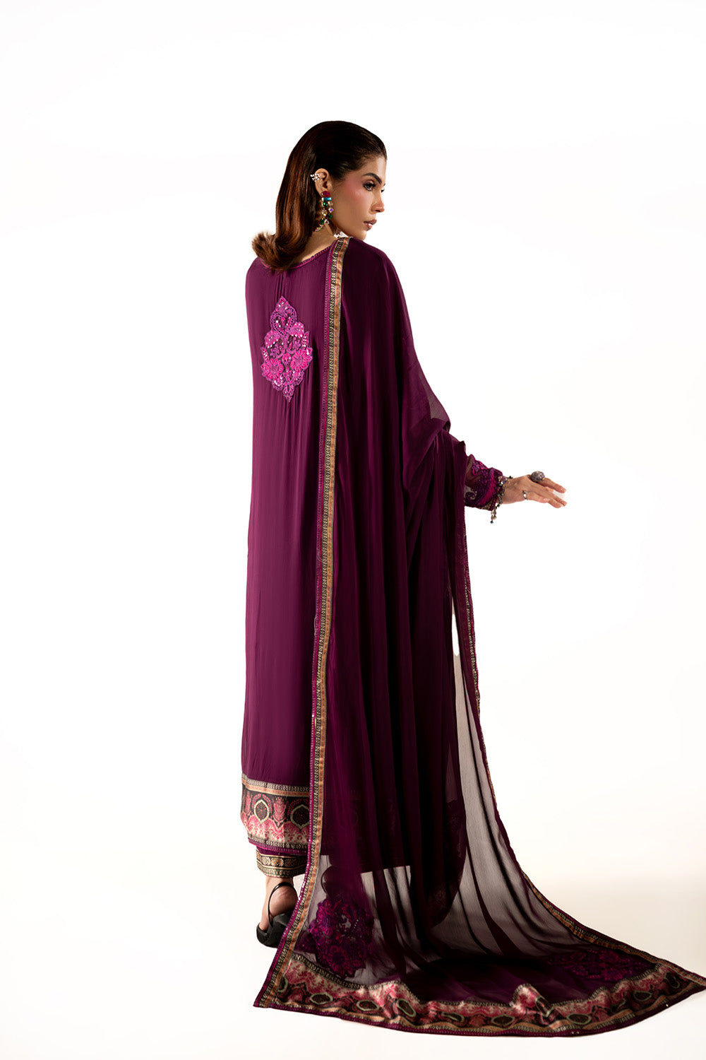 Maryum N Maria | Clestine Luxe Pret | ELAROSE - by Libasekhas UK - Registered Vendor of : Maryum n Maria - 100% Original Designer Dress