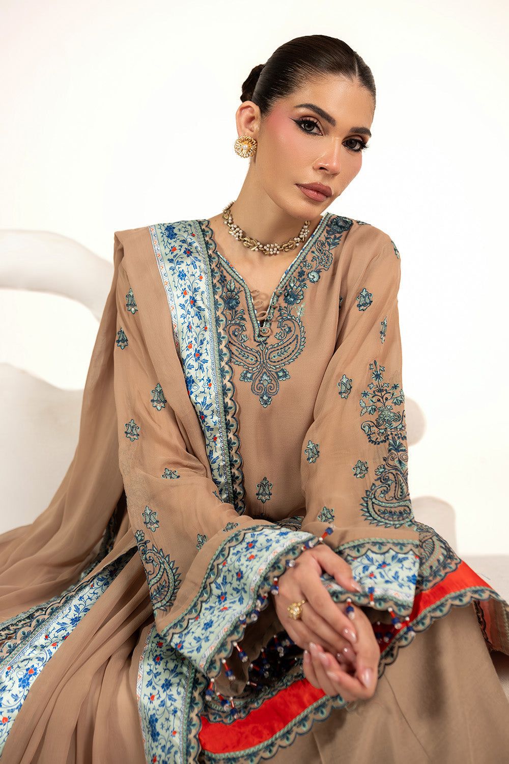 Maryum N Maria | Clestine Luxe Pret | NOVALYN - by Libasekhas UK - Registered Vendor of : Maryum n Maria - 100% Original Designer Dress