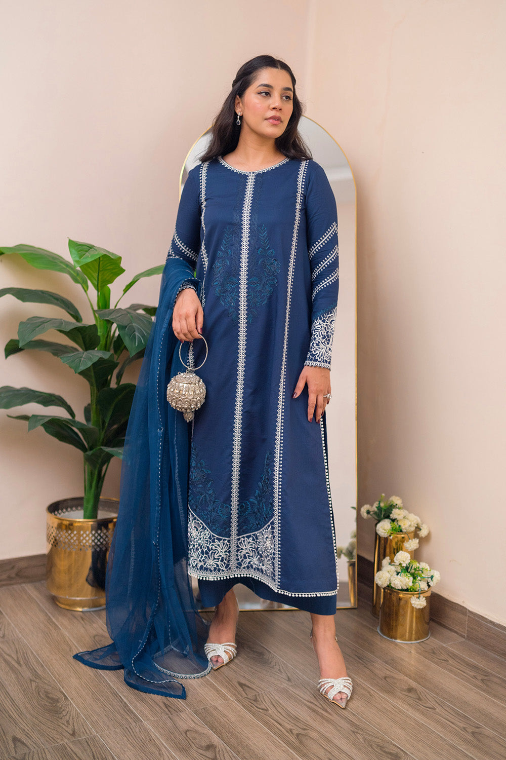 Maryum N Maria | Vasl Pret | HAYZEN - MSS5703 - by Libasekhas UK - Registered Vendor of : Maryum N Maria - 100% Original Designer Dress