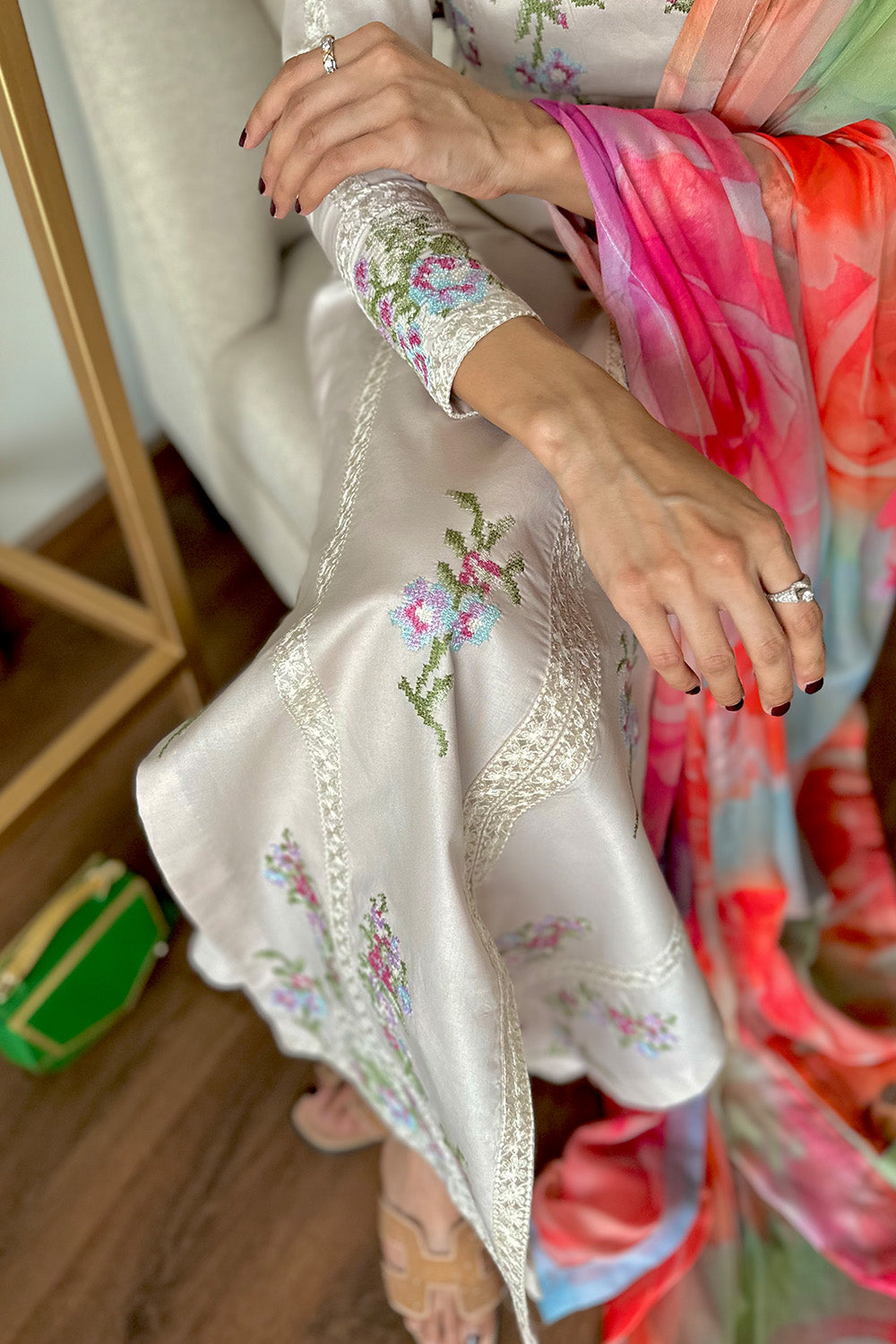 Maryum N Maria | Vasl Pret | ZEVA - MSS5705 - by Libasekhas UK - Registered Vendor of : Maryum N Maria - 100% Original Designer Dress