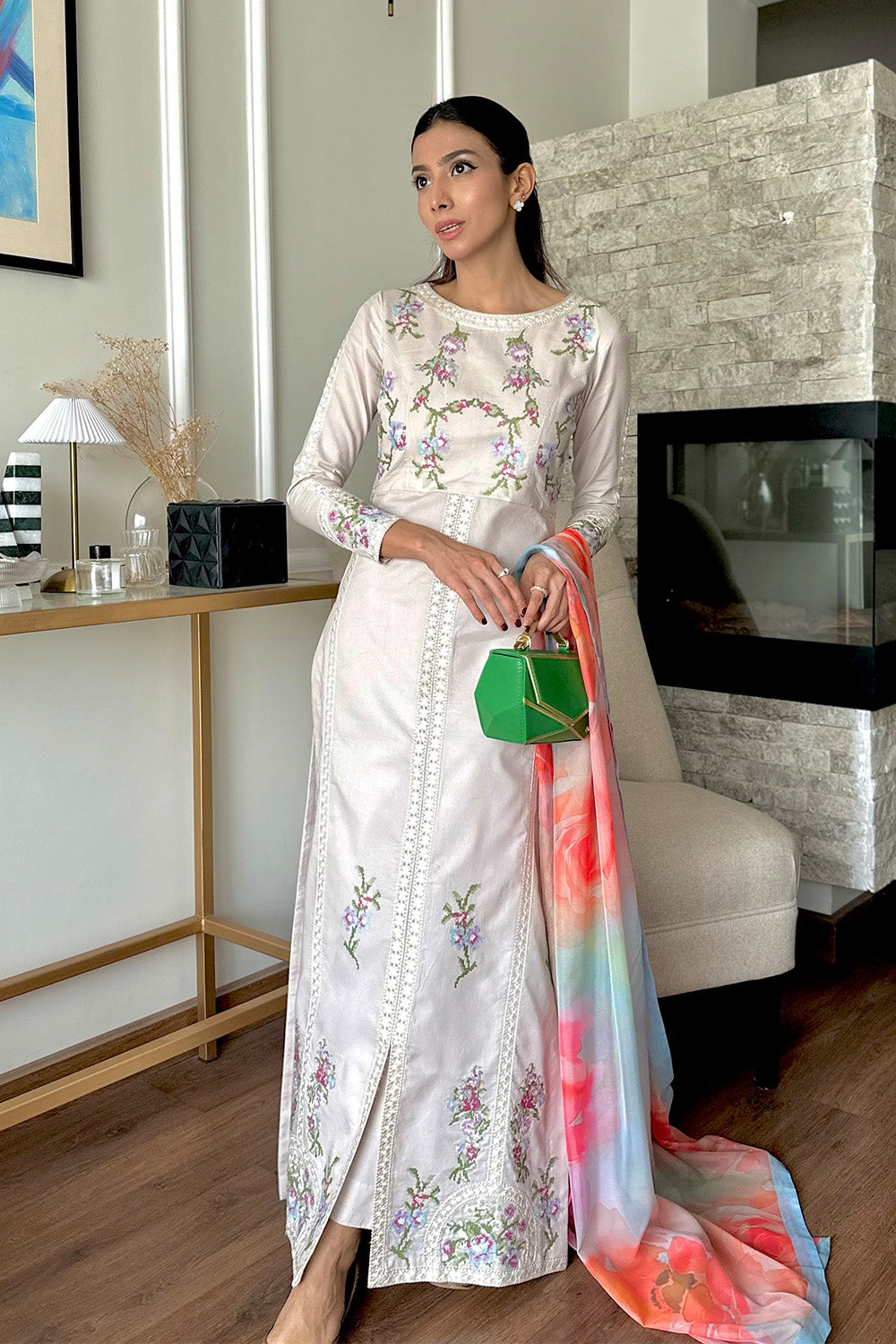 Maryum N Maria | Vasl Pret | ZEVA - MSS5705 - by Libasekhas UK - Registered Vendor of : Maryum N Maria - 100% Original Designer Dress