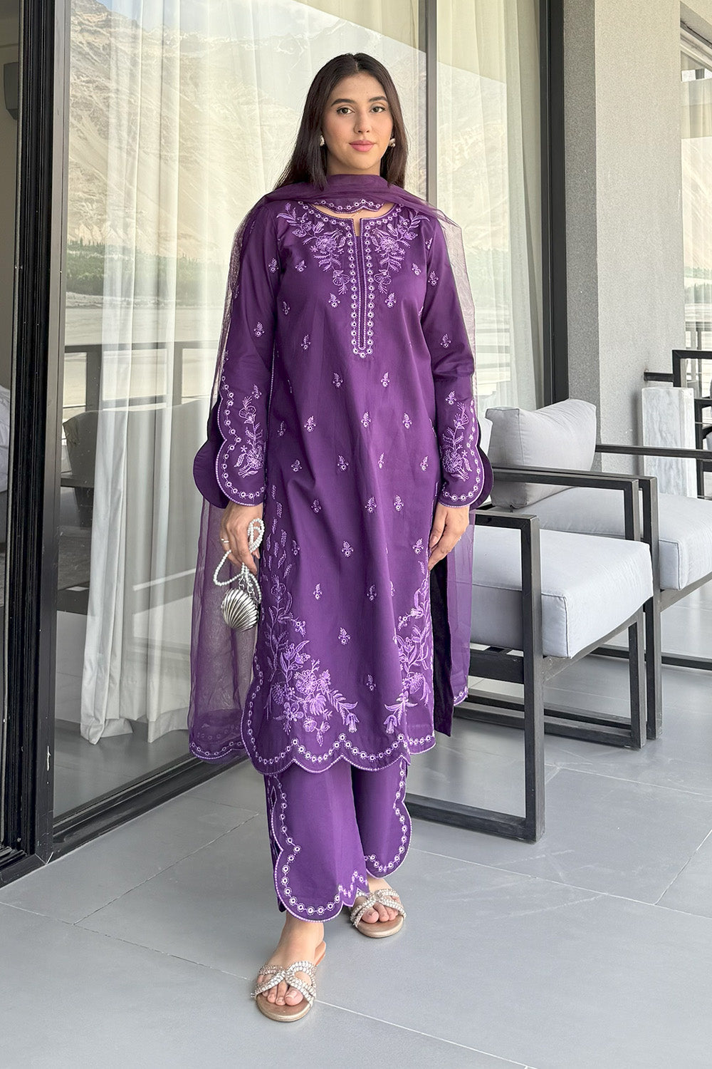 Maryum N Maria | Vasl Pret | YURA - MSS5714 - by Libasekhas UK - Registered Vendor of : Maryum N Maria - 100% Original Designer Dress